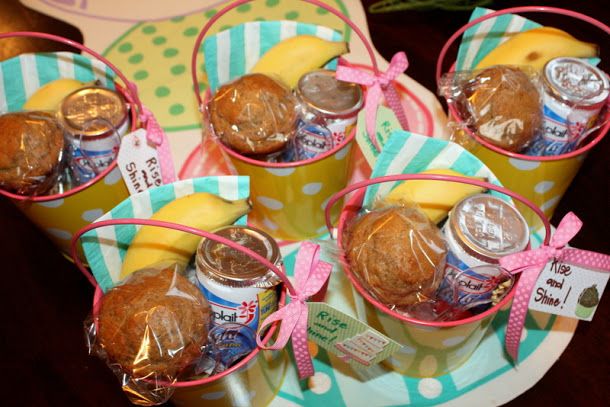 Love these little breakfast buckets... so cute for teacher appreciation :^)